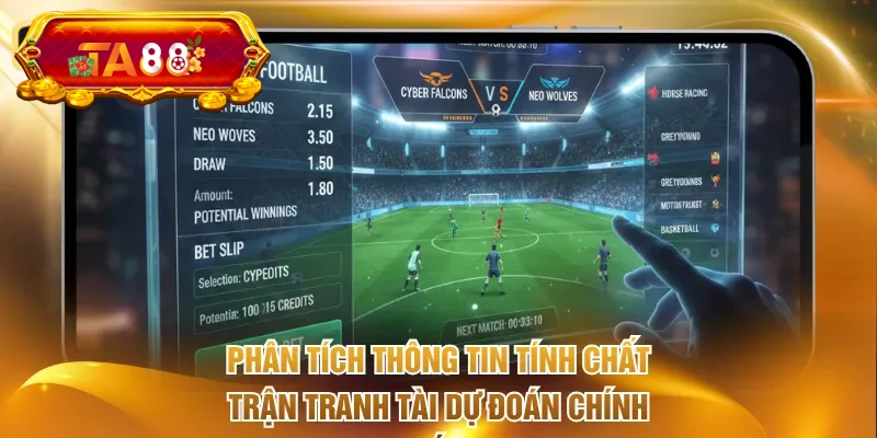 Phân tích thông tin tính chất trận tranh tài dự đoán chính xác